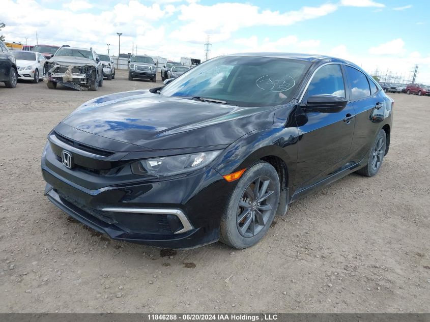 2020 Honda Civic Sedan Ex VIN: 2HGFC2F76LH029182 Lot: 11846288