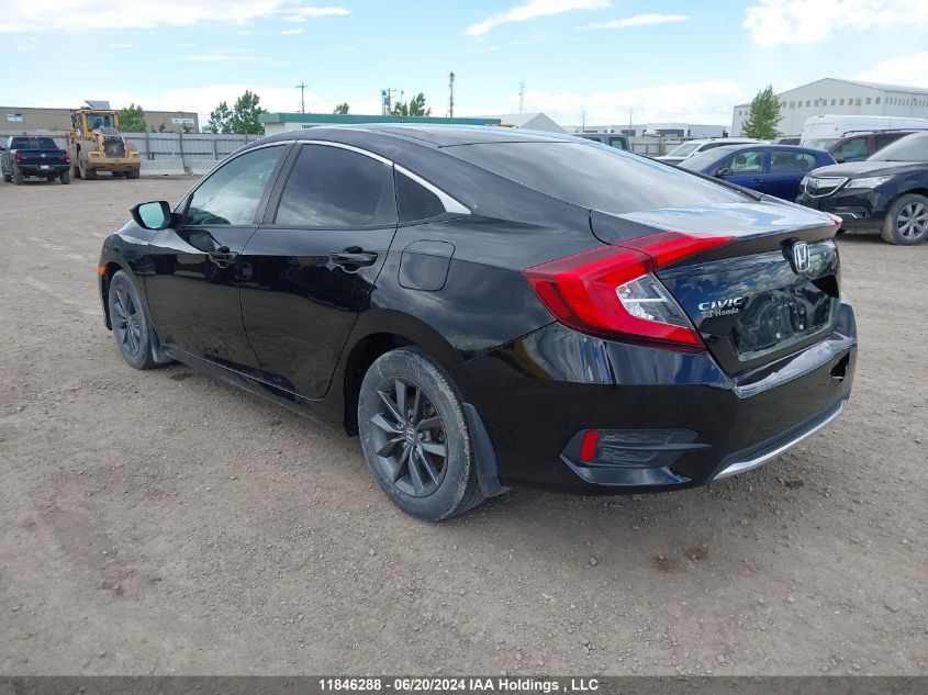 2020 Honda Civic Sedan Ex VIN: 2HGFC2F76LH029182 Lot: 11846288