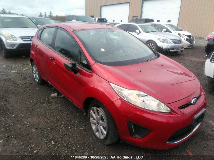 2011 Ford Fiesta Se VIN: 3FADP4EJ6BM168592 Lot: 11846289