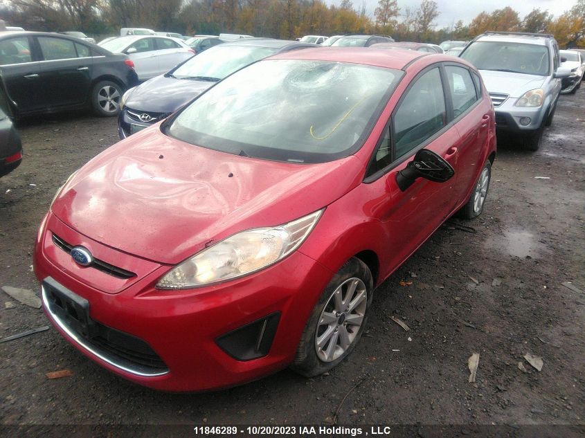 2011 Ford Fiesta Se VIN: 3FADP4EJ6BM168592 Lot: 11846289