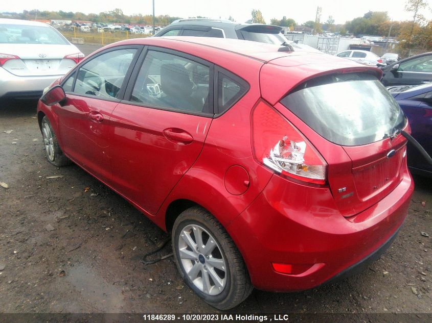 2011 Ford Fiesta Se VIN: 3FADP4EJ6BM168592 Lot: 11846289