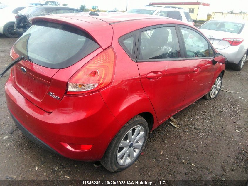 2011 Ford Fiesta Se VIN: 3FADP4EJ6BM168592 Lot: 11846289