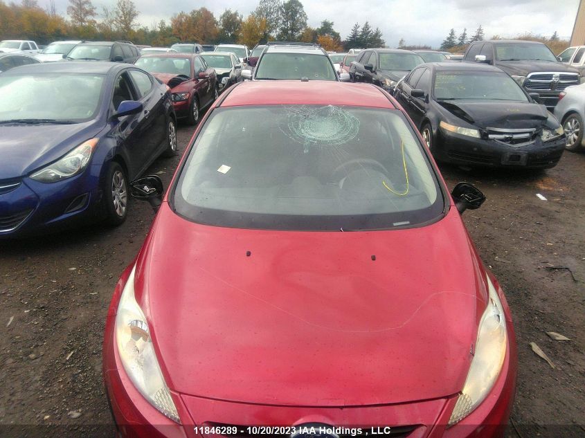 2011 Ford Fiesta Se VIN: 3FADP4EJ6BM168592 Lot: 11846289