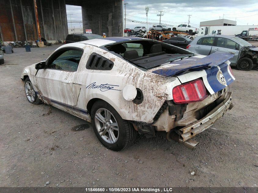 2012 Ford Mustang V6 VIN: 1ZVBP8AM7C5243944 Lot: 11846660