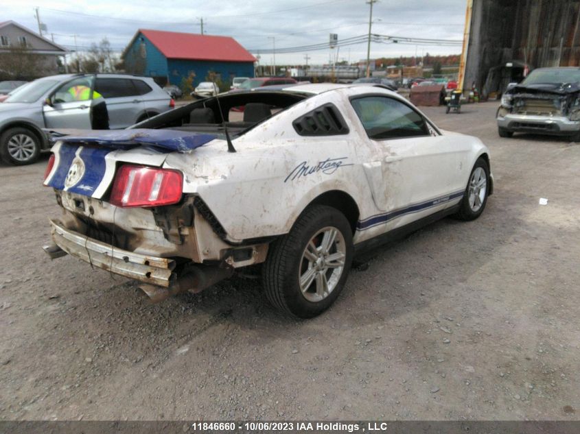 2012 Ford Mustang V6 VIN: 1ZVBP8AM7C5243944 Lot: 11846660