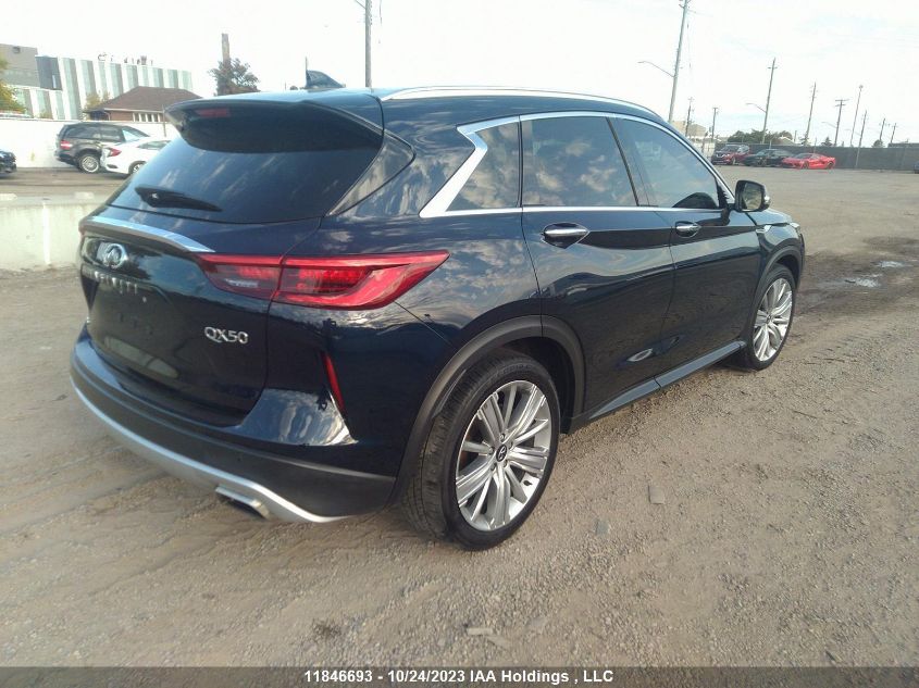 2020 Infiniti Qx50 Essential/Proassist VIN: 3PCAJ5M37LF103814 Lot: 11846693