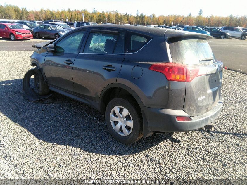 2015 Toyota Rav4 Le VIN: 2T3BFREV6FW366999 Lot: 11846731