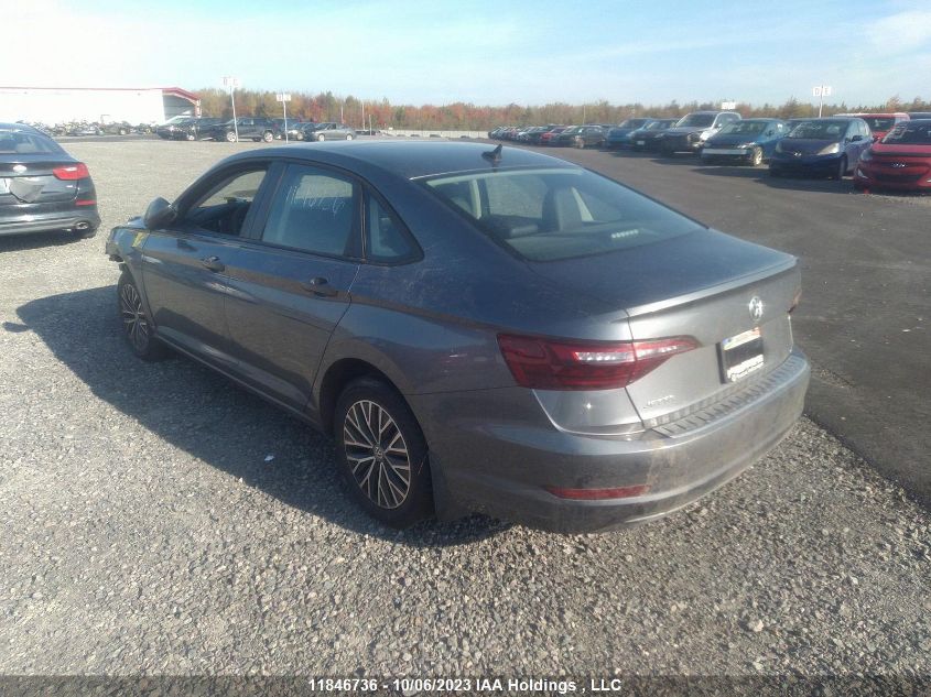 2020 Volkswagen Jetta Highline VIN: 3VWEB7BU9LM072676 Lot: 11846736