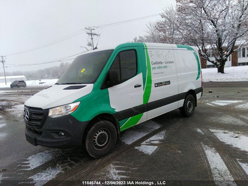 2021 Mercedes-Benz Sprinter Cargo Van VIN: W1Y4DBHY1MP372242 Lot: 11846744