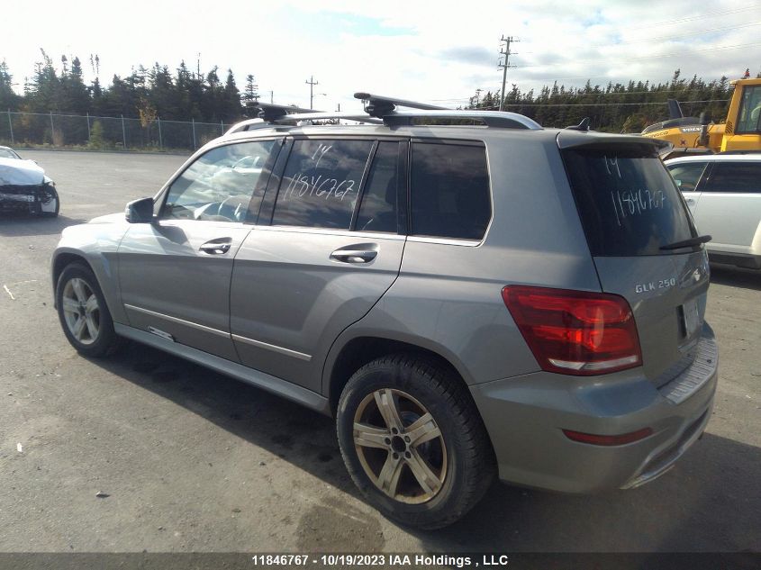 2014 Mercedes-Benz Glk-Class Glk 250 Bluetec VIN: WDCGG0EB5EG227259 Lot: 11846767