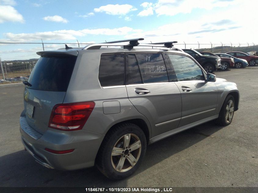 2014 Mercedes-Benz Glk-Class Glk 250 Bluetec VIN: WDCGG0EB5EG227259 Lot: 11846767