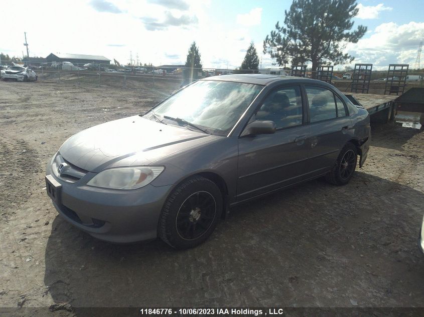 2005 Honda Civic VIN: 2HGES168X5H003365 Lot: 11846776