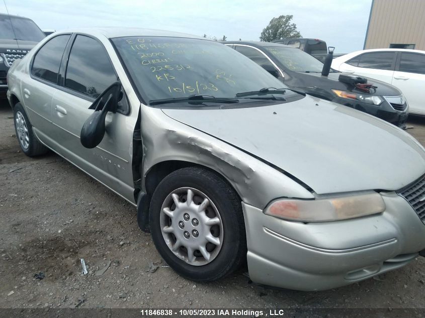 2000 Chrysler Cirrus Lx VIN: 1C3EJ46X0YN225312 Lot: 11846838