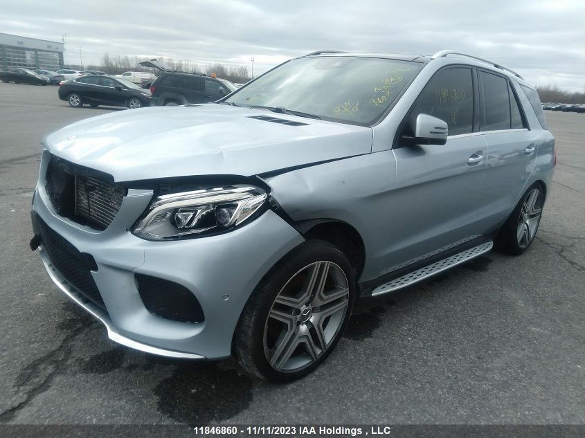 2016 Mercedes-Benz Gle Gle 350D VIN: 4JGDA2EB7GA728984 Lot: 11846860