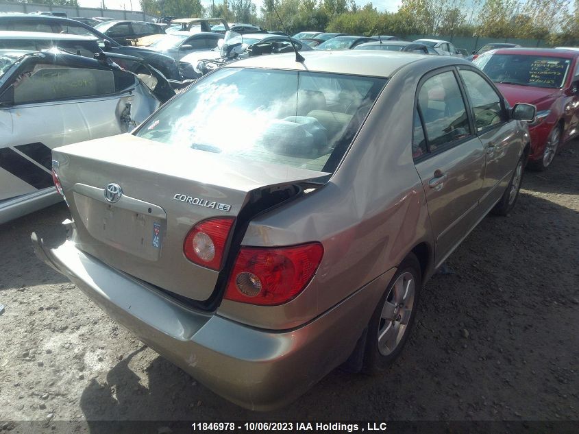 2005 Toyota Corolla Ce/Sport/Le VIN: 2T1BR30E35C848804 Lot: 11846978