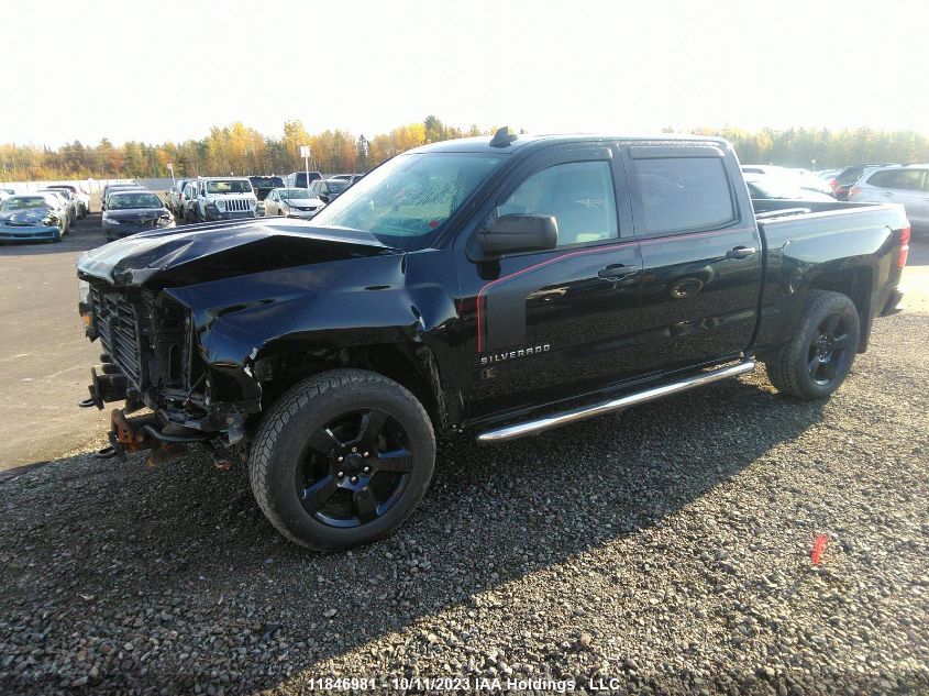 2018 Chevrolet Silverado 1500 Custom VIN: 3GCUKPEC1JG199385 Lot: 11846981