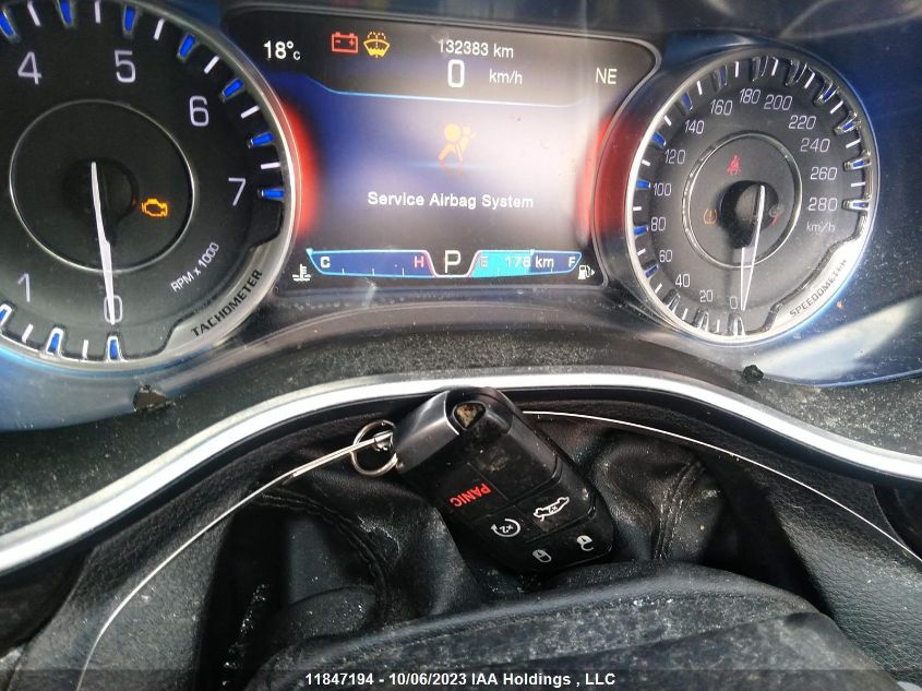 2016 Chrysler 200 C VIN: 1C3CCCCG5GN185341 Lot: 11847194