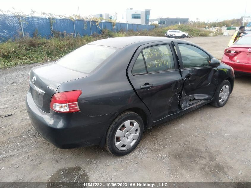 2011 Toyota Yaris VIN: JTDBT4K38B1397940 Lot: 11847282