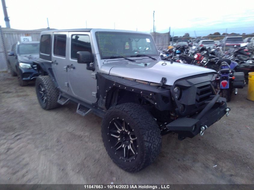 2015 Jeep Wrangler Unlimited Sahara VIN: 1C4BJWEG0FL516977 Lot: 11847663