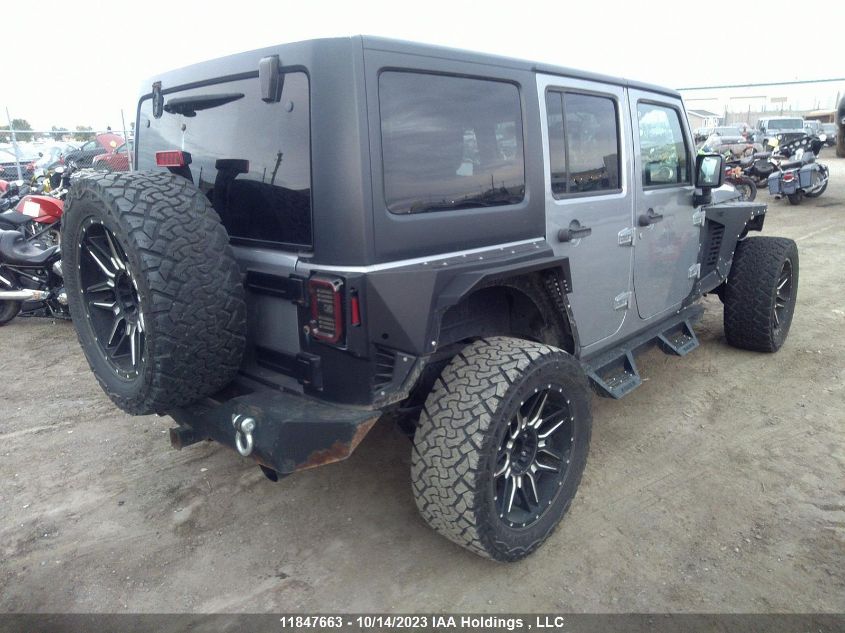 2015 Jeep Wrangler Unlimited Sahara VIN: 1C4BJWEG0FL516977 Lot: 11847663