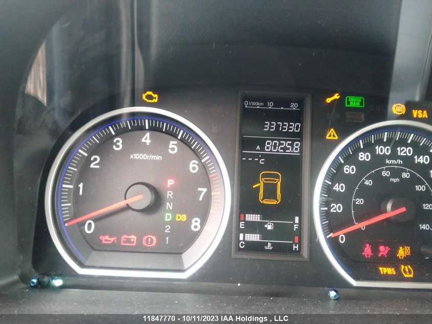 2008 Honda Cr-V Ex-L VIN: 5J6RE48768L805751 Lot: 11847770