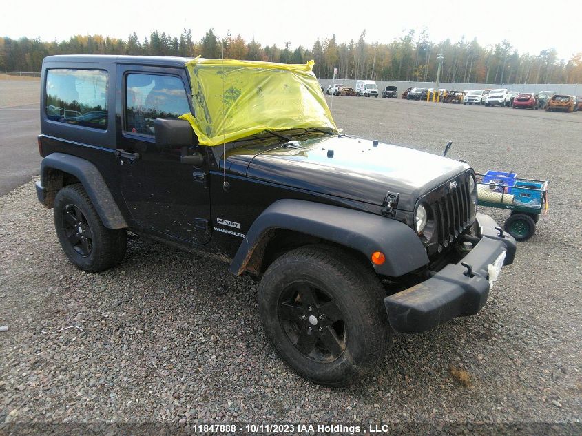 2015 Jeep Wrangler Sport VIN: 1C4AJWAG7FL739132 Lot: 11847888