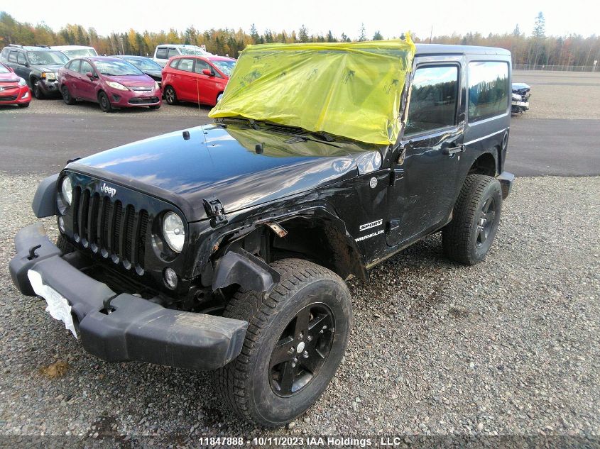 2015 Jeep Wrangler Sport VIN: 1C4AJWAG7FL739132 Lot: 11847888