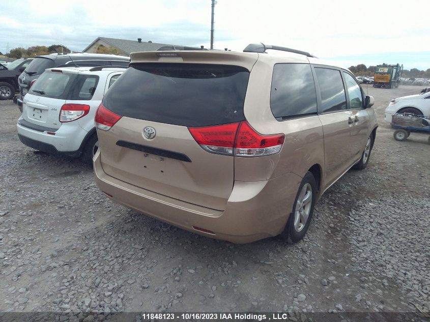 2012 Toyota Sienna Ce VIN: 5TDZK3DC8CS232080 Lot: 11848123