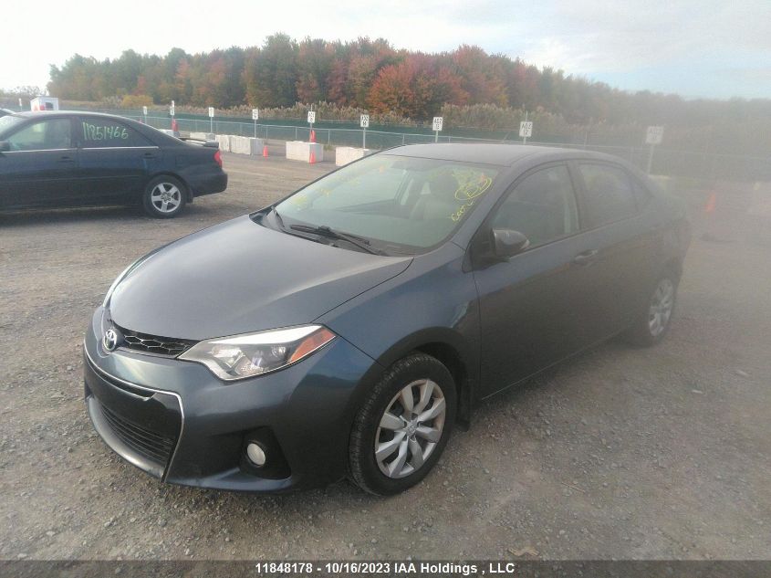 2016 Toyota Corolla Ce/S/Le VIN: 2T1BURHE1GC739556 Lot: 11848178