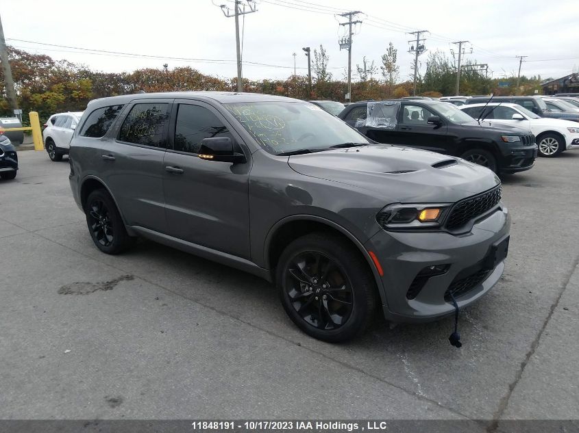 2021 Dodge Durango Gt VIN: 1C4RDJDG0MC642215 Lot: 11848191