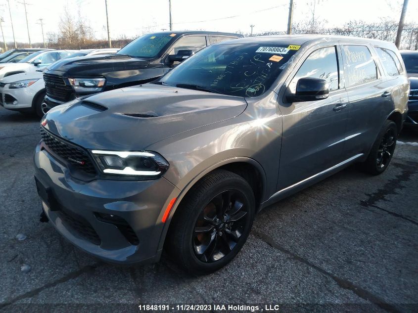 2021 Dodge Durango Gt VIN: 1C4RDJDG0MC642215 Lot: 11848191