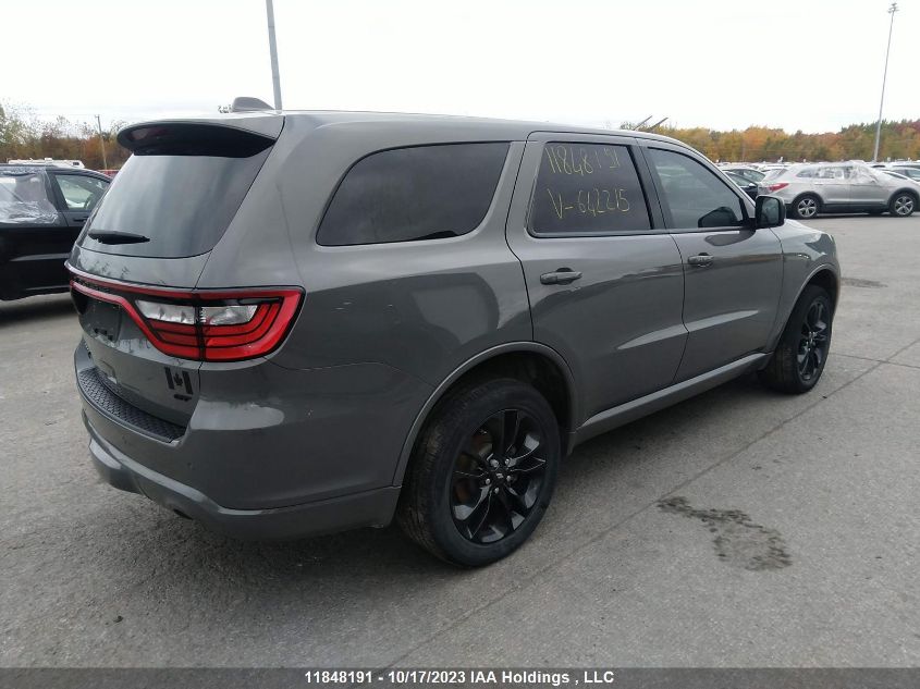 2021 Dodge Durango Gt VIN: 1C4RDJDG0MC642215 Lot: 11848191