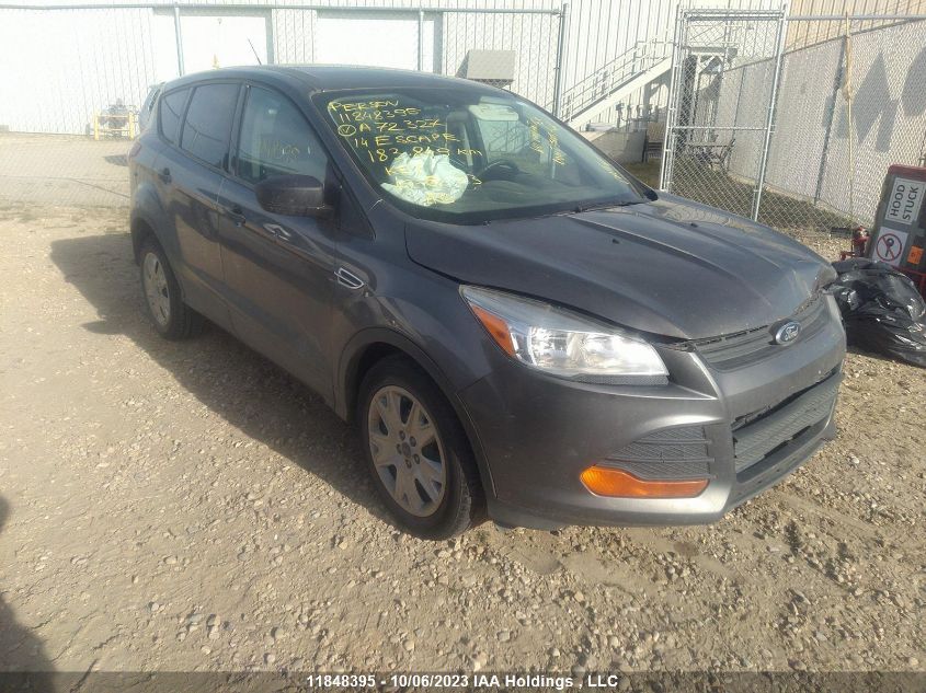 2014 Ford Escape S VIN: 1FMCU0F73EUA72327 Lot: 11848395