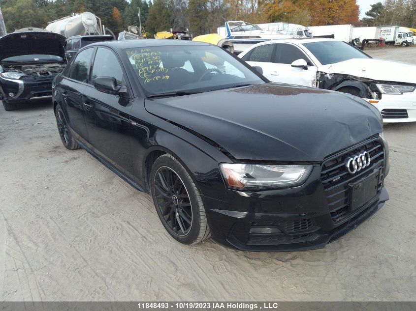 2015 Audi A4 VIN: WAUFFCFL6FN041530 Lot: 11848493