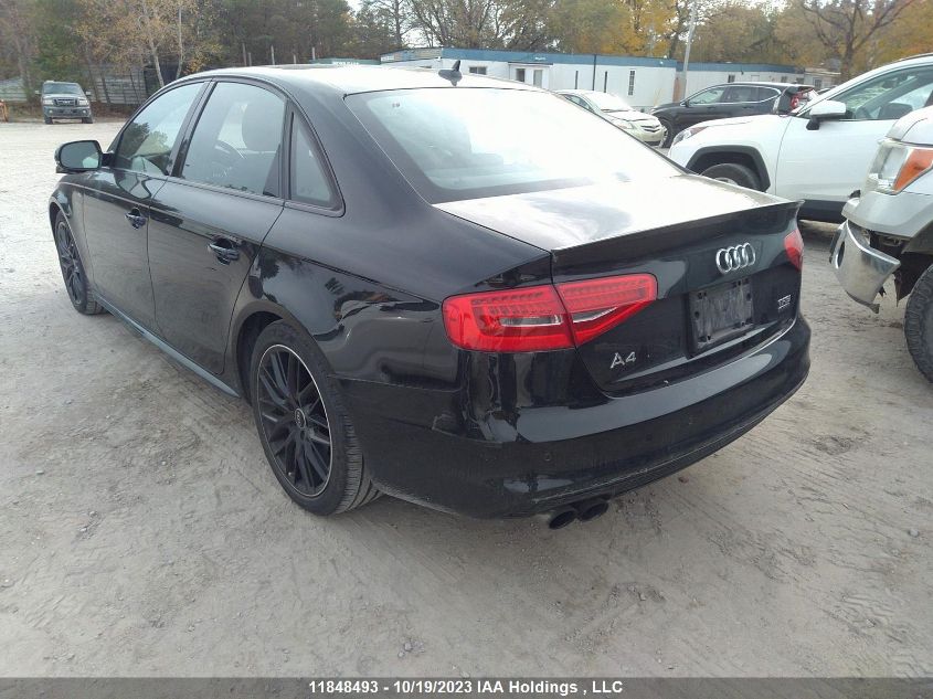 2015 Audi A4 VIN: WAUFFCFL6FN041530 Lot: 11848493