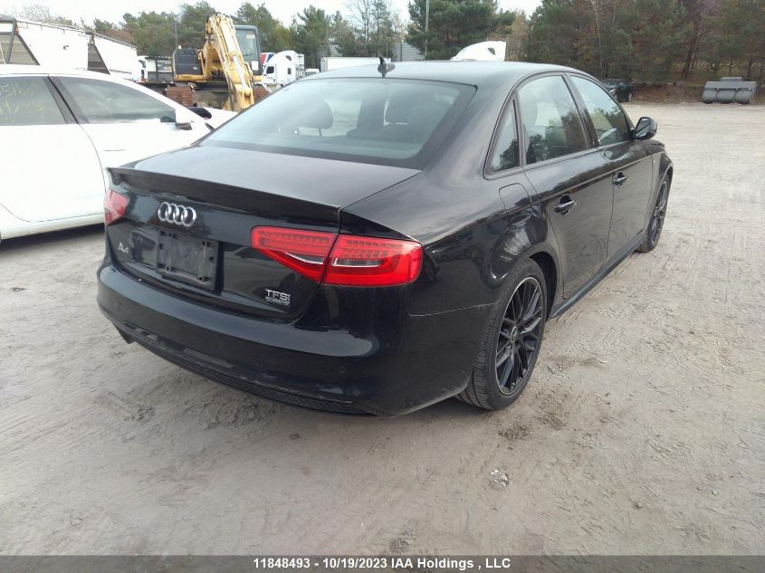 2015 Audi A4 VIN: WAUFFCFL6FN041530 Lot: 11848493