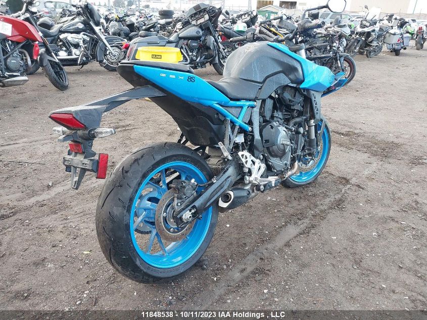 2023 Suzuki Gsx800 R VIN: JS1EM11B8P7100424 Lot: 11848538