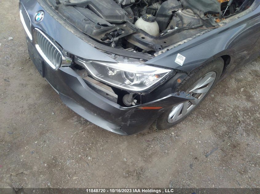 2014 BMW 3 Series 328I xDrive VIN: WBA3B3G55ENR83341 Lot: 11848720