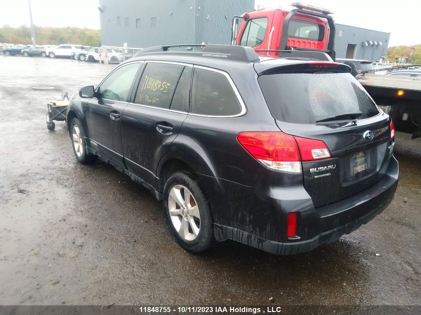 2012 Subaru Outback 2.5I VIN: 4S4BRGBC4C3266120 Lot: 11848755