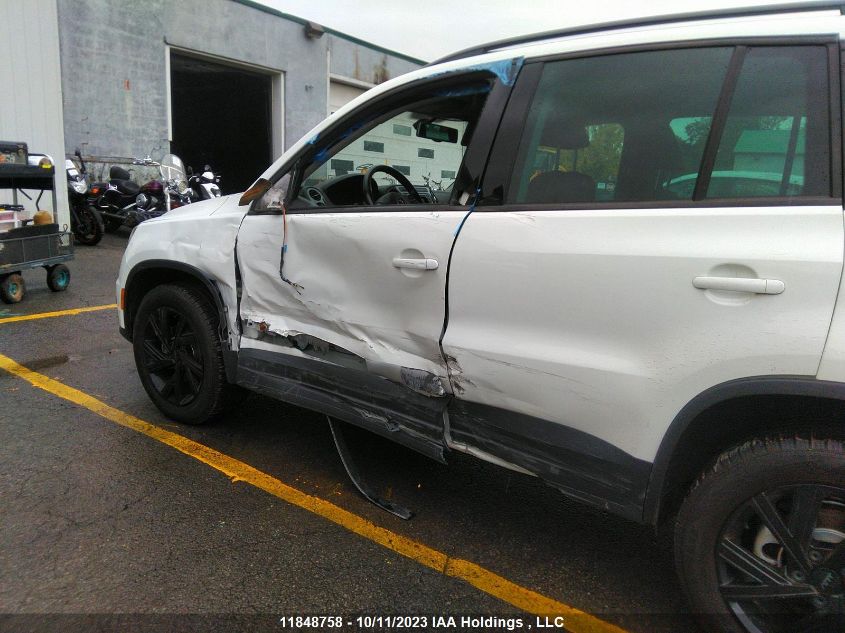 2016 Volkswagen Tiguan VIN: WVGJV7AX7GW521715 Lot: 11848758