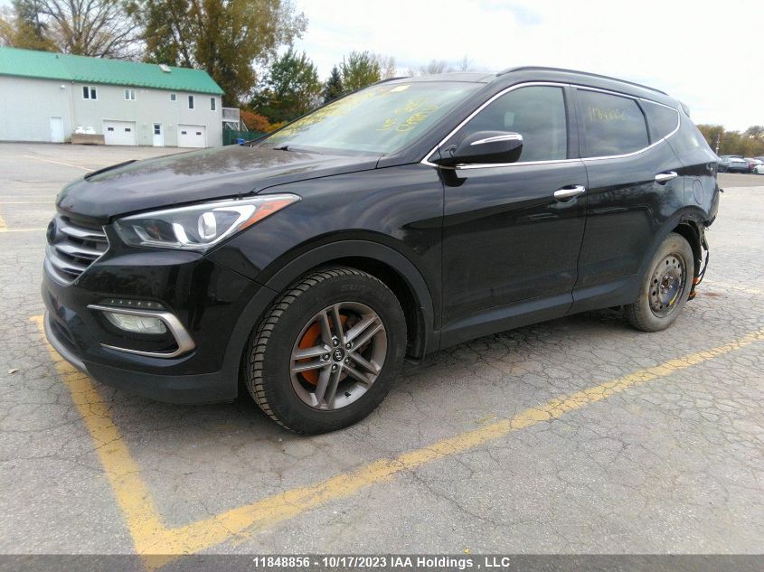 2017 Hyundai Santa Fe Sport Se VIN: 5XYZUDLBXHG469862 Lot: 11848856