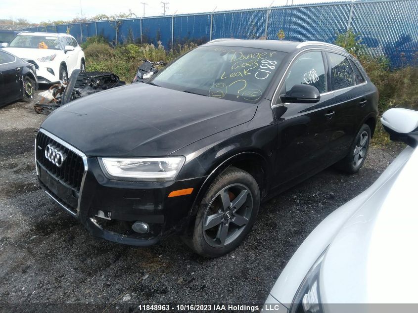 2015 Audi Q3 Progressiv VIN: WA1EFEFS7FR005544 Lot: 11848963