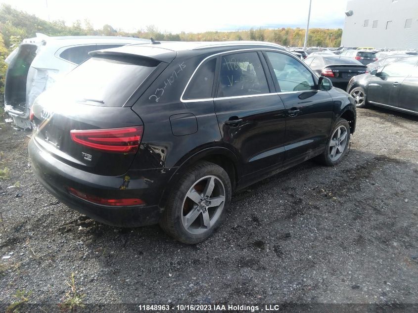 2015 Audi Q3 Progressiv VIN: WA1EFEFS7FR005544 Lot: 11848963