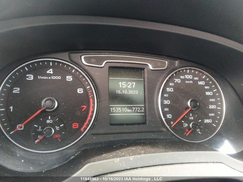 2015 Audi Q3 Progressiv VIN: WA1EFEFS7FR005544 Lot: 11848963