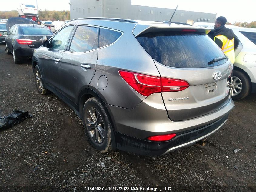 2014 Hyundai Santa Fe Sport Premium VIN: 5XYZUDLB1EG126739 Lot: 11849037