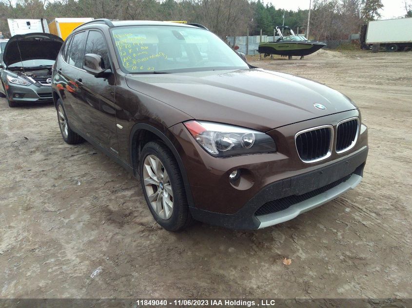 2012 BMW X1 28I VIN: WBAVL1C52CVR78191 Lot: 11849040