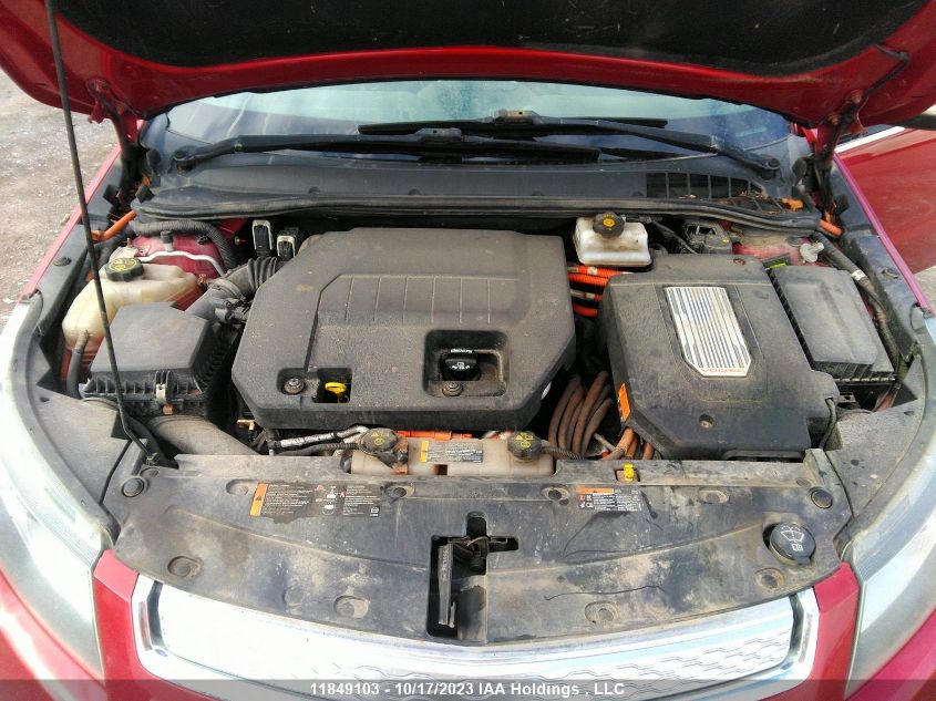 2013 Chevrolet Volt VIN: 1G1RA6E40DU124733 Lot: 11849103