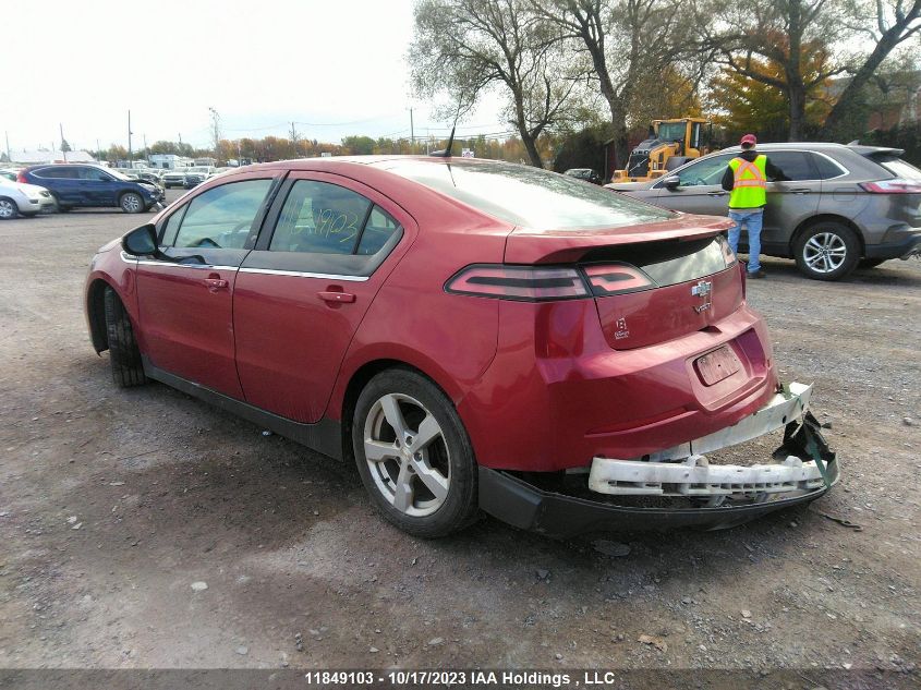 2013 Chevrolet Volt VIN: 1G1RA6E40DU124733 Lot: 11849103