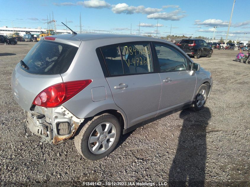 2011 Nissan Versa 1.8 Sl VIN: 3N1BC1CP4BL472600 Lot: 11849142