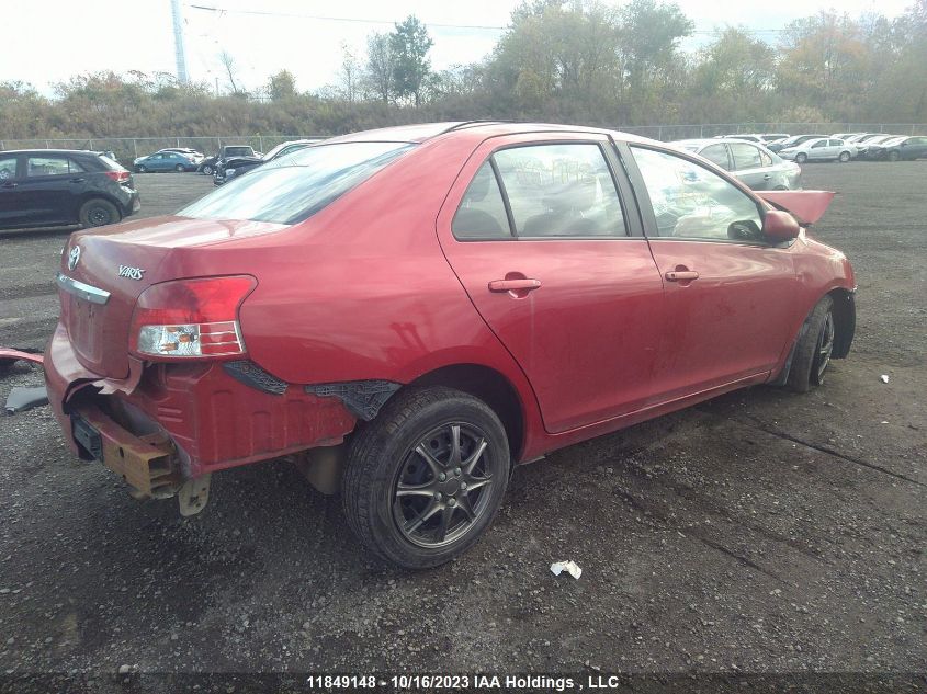 2010 Toyota Yaris VIN: JTDBT4K35A1375392 Lot: 11849148